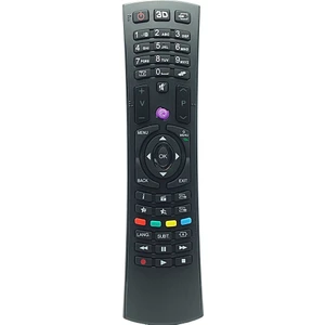 Ata Elektronik Vestel 40FA5050 Smart LED Tv Kumandası 40 Fa 5050 3D Tuşlu - Uzun Mor Tuş + 2 Pil