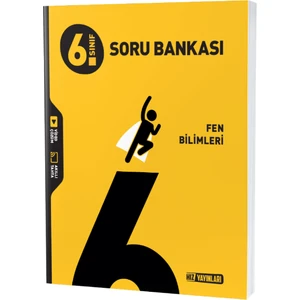 Hız Yayınları 6. Sınıf Fen Bilimleri Soru Bankası 6 Soru Bankası