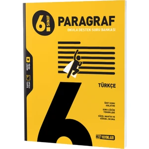 Hız Yayınları 6. Sınıf Paragraf Soru Bankası 6 Soru Bankası