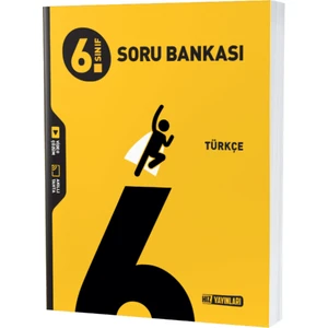 Hız Yayınları 6. Sınıf Türkçe Soru Bankası 6 Soru Bankası