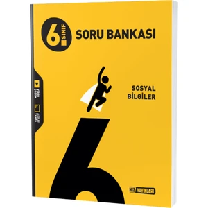 Hız Yayınları 6. Sınıf Sosyal Bilgiler Soru Bankası 6 Soru Bankası