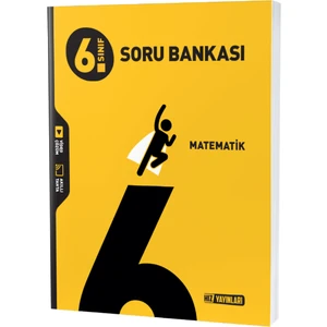 Hız Yayınları 6. Sınıf Matematik Soru Bankası 6 Soru Bankası