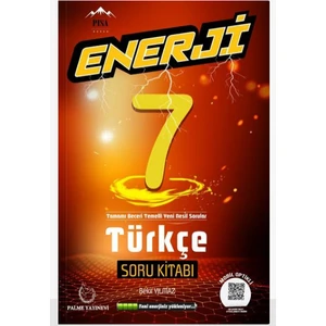 Palme Yayıncılık 7. Sınıf Enerji Türkçe Soru Bankası - 7 Enerji