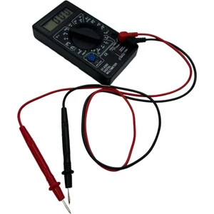 Siyah DT-830D Dijital Multimetre Avometre Ölçü Aleti (9V Pil Dahil)