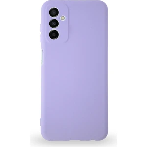 Case World Samsung Galaxy M23 ile Uyumlu Kapak Içi Kadife Kamera Korumalı Lansman Silikon ile Uyumlu Kılıf - Lila