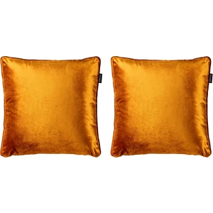 2'li Kadife Kırlent Kılıfı Kiremit