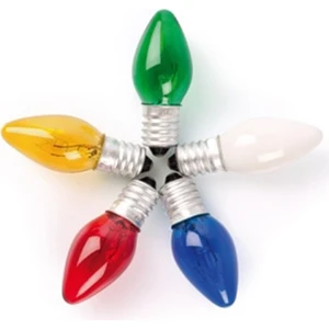 E14 Gece Lambası Ampul 2 Adet Renkli