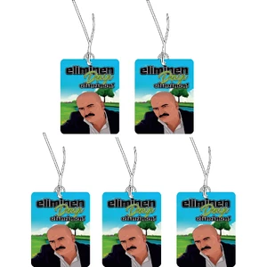 Jet Hızında Jethızında 5'li Set Kolpaçino (Eliminen Dayı Eliminen) Özel Kesim Yoğun Esanslı Oto Kokusu