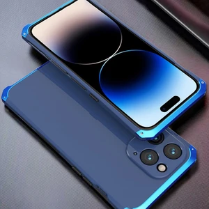 Xstep Case iPhone 14 Pro 3 Parçalı Tasarım Hibrit Telefon Kılıfı Ağır Hizmet Koruma Pc+Metal Şok Geçirmez Zırh Kapağı (Yurt Dışından)