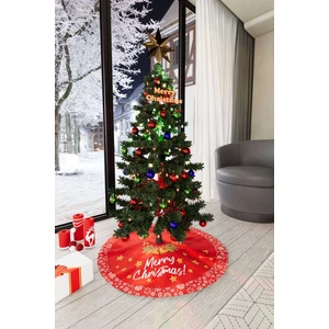Cango Home Merry Christmas Kırmızı Yılbaşı Çam Ağacı Örtüsü New Year
