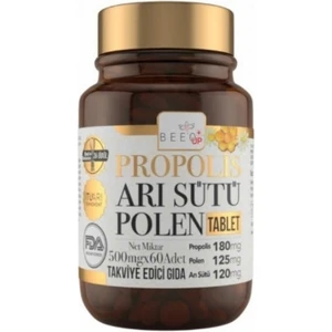 Beeo Up Propolis Arı Sütü Polen Takviye Edici Gıda 500mg 60 Tablet