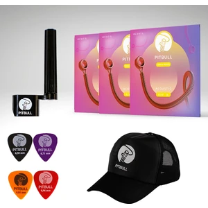 Venüs Seri Akustik Gitar Teli 10-47 Super Light Vag 10-47 3p Ssc 3lü Set Hediyeli Paket