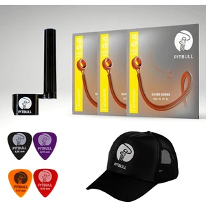 Silver Seri Akustik Gitar Teli 10-47 Super Light Sag 10-47 3p Ssc 3lü Set Hediyeli Paket