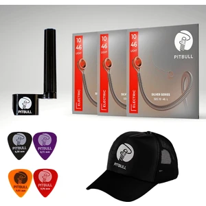 Silver Seri Elektro Gitar Teli 10-46 Super Light Seg 10-46 3p Ssc 3lü Set Hediyeli Paket