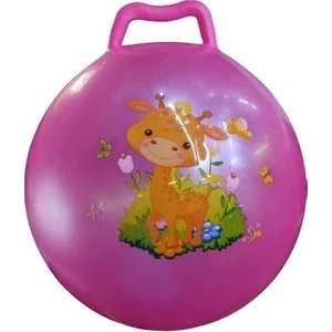 Deniz Sport Eğlenceli Zıplama Topu 45 cm Çocuk Boyu Zıp Zıp Top