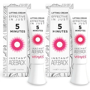 VITAYES Instant Ageback Anında     Yüz Germe Kremi 7 ml İkili Set