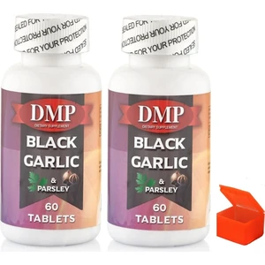 Black Garlic Siyah Sarımsak Maydanoz 120 Tablet - Hap Kutusu