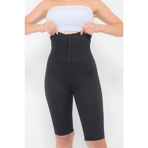 Sauna Suit Maksimum Terleme Incelme  Sıkılaştırıcı Siyah Termal Şort