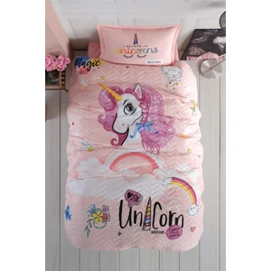 Ranforce %100 Pamuk Tek Kişilik Dört Mevsim Pink Dreams