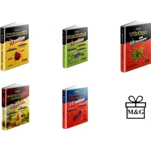 Aydın Yayınları LGS 8. Sınıf Matematik Fen Türkçe İnkılap İngilizce Deneme Sınavı