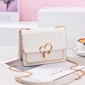 Zhenweixin Store Kadın Zincir Deri Omuz Çanta (Yurt Dışından)