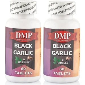 Black Garlic Siyah Sarımsak Maydanoz 120 Tablet - Hap Kutusu