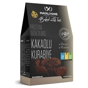 Mayalı Hane Düşük Proteinli ve Glutensiz Kakaolu Kurabiye 150 gr (3'lü Paket)