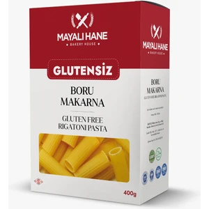Mayalı Hane Glutensiz Boru Makarna 400 gr (2'li Paket)