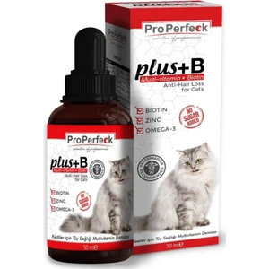 Pro Perfeck Plus+B Kediler Için Tüy Sağlığı Damlası 50 ml