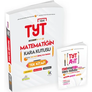 İnformal Yayınları  YKS-TYT Matematiğin Kara Kutusu Tek Kitap Dijital Çözümlü Konu Özetli Ösym Çıkmış Sor Bankası