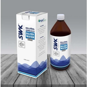 Kolloidal Gümüş Suyu 1000 ml 25 Ppm