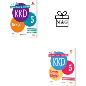 Kurmay Yayınları 5.Sınıf KKD Türkçe ve Sosyal Bilgiler Deneme