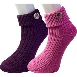 Puton Çorap Kışlık Lambswool 2'li Yün Çorap