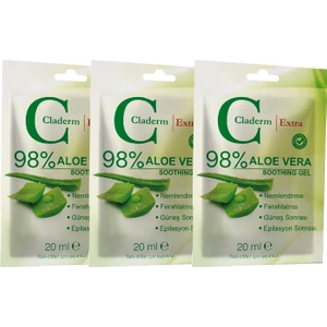 3’lü Aloe Vera Soothing Gel Avantaj Paketi 20ML.