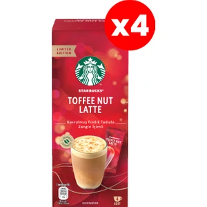 Toffee Nut Latte Kahve Karışımı 16 x 23 G (4’lü 4 Paket=16 Adet)