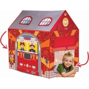 Furkan Toys İtfaiye Oyun Çadırı 100x68 Cm Kolay Kurulumlu Erkek Çocuklar için Eğlenceli
