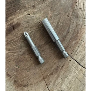Pz2 Yıldız Uç 50 mm Bits Uç Mıknatıslı Uzatma Uç Seti
