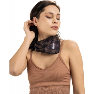 Kadın Inci Ipeği Desenli Fular Bandana 50X50 cm