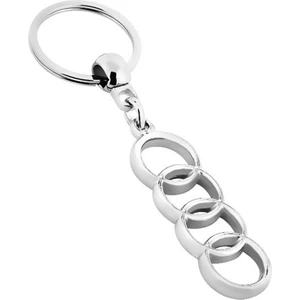 Audı Logolu Uzun Metal Anahtarlık