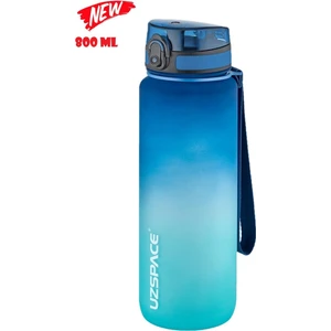 Tritan Matara 800 ml Mavi Yeşil Çift Renk