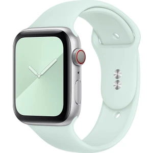 M/l Beden Apple Watch 2 3 4 5 6 7 Uyumlu Se  44 mm Klasik Silikon Kordon