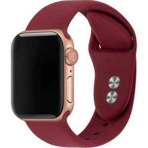 M/l Beden Apple Watch 2 3 4 5 6 7 Uyumlu Se  44 mm Klasik Silikon Kordon