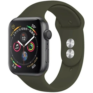 M/l Beden Apple Watch 2 3 4 5 6 7 Uyumlu Se  40 mm Klasik Silikon Kordon