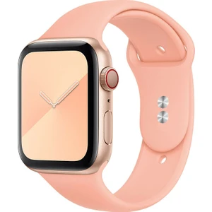 M/l Beden Apple Watch 2 3 4 5 6 7 Uyumlu Se  41 mm Klasik Silikon Kordon