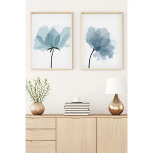 Ahşap Çerçeveli Minimalist Tablo