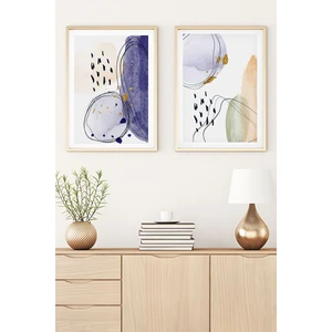 Ahşap Çerçeveli Minimalist Tablo