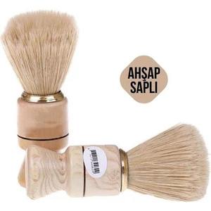 Faux Ahşap Saplı Tıraş Fırçası