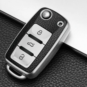 Yıldız Tuning Golf 5 Süperlüx Sustalı Anahtar Kılıfı A+ Kalite Gri