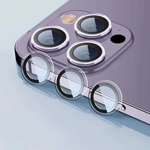 iPhone 12 Pro Max Uyumlu Kamera Mercek Lens Için Koruyucu - Şeffaf