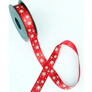 Kezban Tekstil Kırmızı Saten Yılbaşı Kurdelesi 2 cm En 5 Metre